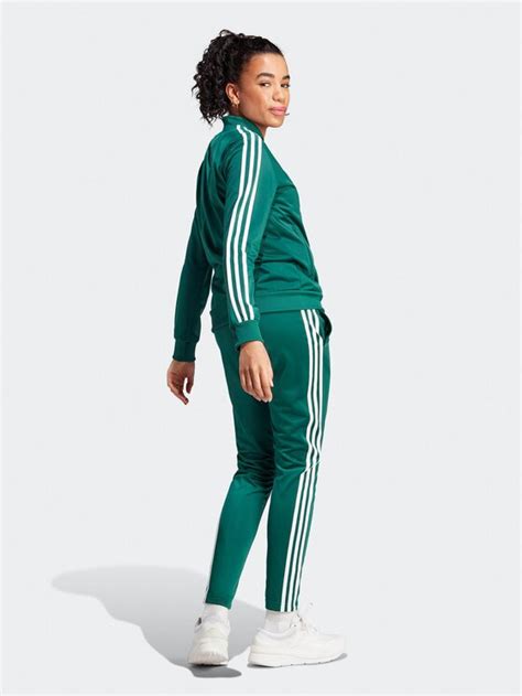 adidas jogginganzug grün damen|Grun .